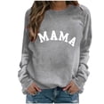 thumbnail image 1 of TaTaai Hoodies Shirts for Women Early Fall Long Sleeve Tops Vintage Graphic Outfits Tops Fashion Pullover Tees Gift, 1 of 5