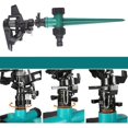 thumbnail image 4 of Rasensprenger (lawn sprinkler), automatic rotating garden sprinkler systems for lawn and plants with 360degree coverage and adjustable spray angles., 4 of 5