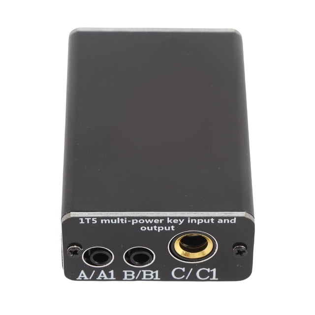 Input Multi Channel Key Input Output Device Converter with CW Function 2 Way Signal Conversion Connector 6.3mm 3.5mm Port