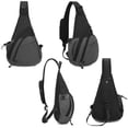 thumbnail image 3 of Mochila Sling para hombres y mujeres Sling Bag Chest Bag, 3 of 8