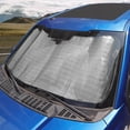 thumbnail image 4 of CheroCar Sun Shade Windshield Foldable Sunshade Visor Cover Fit for Ford F150 2015-2020,Silver, 4 of 9