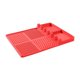 thumbnail image 1 of Silicone Pliddle Mat BBQ Accesorios de planchas fáciles de limpiar Matera de espátulas para la parrilla para la parrilla al aire libre Resistente al 405cmx295cmx1cm, 1 of 8