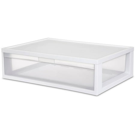 Sterilite Large Modular Drawer- White (Available in Case of 3 or Single Unit)
