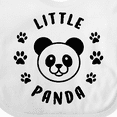 thumbnail image 4 of Inktastic Little Panda Boys or Girls Baby Bib, 4 of 4
