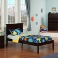 thumbnail image 3 of Madison Lit Plateforme Simple en Bois Massif, Couleur Espresso, 3 of 6