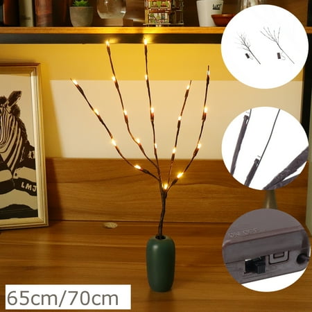 Twigs And Fairy Lights Asewin LED Artificial Twig Branch Lights Fairy Lights for Indoor Outdoor Use Battery Operated ()