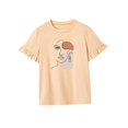 thumbnail image 4 of Camiseta para mujer con cuello redondo, camisetas de verano de recuerdo para viajes por la calle L, 4 of 7