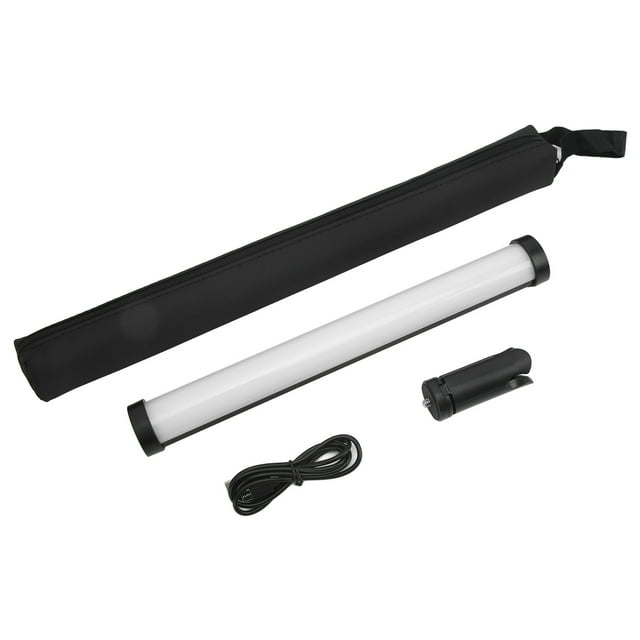 NiceFoto Fill Light RGB Full Color LED Magnetic Handheld Photography Supplement Stick Light with 5200mah Rechargeable Battery