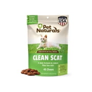 Pet Naturals Clean Scat Chews for Cats, Chicken, 45 Count