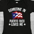 thumbnail image 4 of Inktastic Someone in Puerto Rico Loves Me Boys or Girls Baby Bodysuit, 4 of 5