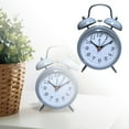 thumbnail image 1 of 15.5*2.5*6.3cm Metal Alarm Clock Children's Clock With Night Light Silent Desktop Clock, 1 of 6