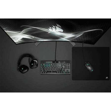 CORSAIR - K70 RGB TKL Wired Optical-Mechanical OPX Linear Keyswitches Gaming Keyboard with 8000Hz Polling Rate - Black