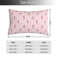thumbnail image 2 of Fuzoiu Poodle Dog Print Pillow Case with Hidden Zipper,Pillow Covers,Soft and Comfortable Pillowcase-16"x24", 2 of 6