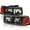Black Housing Clear Lens, variant on Spec-D Tuning Black Headlights Compatible with 1999-2007 GMC Sierra, Left + Right Pair Headlamp Assembly