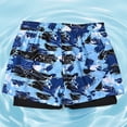 thumbnail image 6 of Big & Tall Workout Shorts With Liner Men 2 In 1 Gym Athletic Shorts Stretch Quick Dry Running Bottoms, 6 of 6
