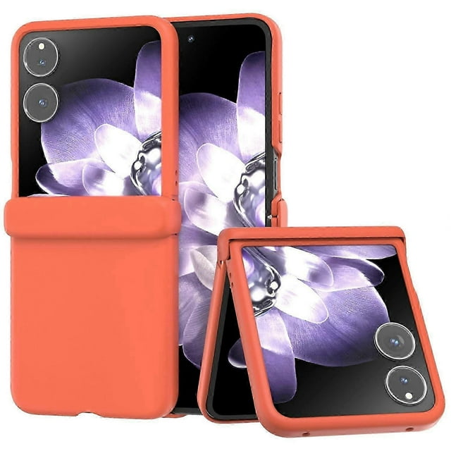 For Xiaomi Mix Flip 5G Case Skin Feel PC Phone Cover with Hinge Protection