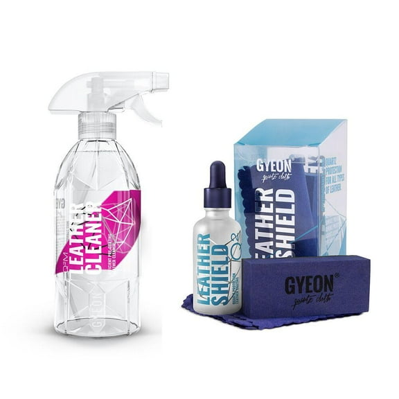 Gyeon LeatherCleaner & LeatherShield