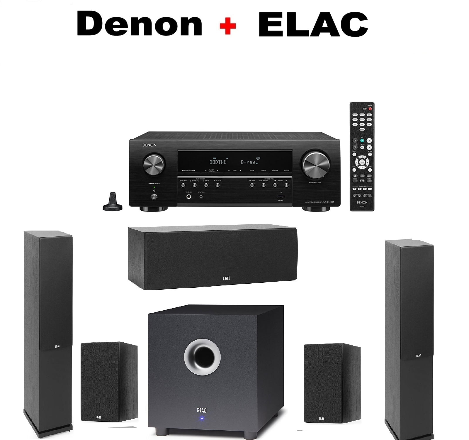 denon avr s540bt subwoofer