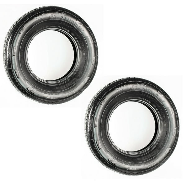 2Pack Radial Trailer Tire ST225/75R15 ST 225/75 R 15 in. Load Range E Tire
