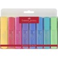 thumbnail image 1 of Faber-Castell Pastel Highlighters - 8 Pastel Colors - Water-Based Ink, 1 of 5