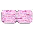 thumbnail image 7 of Disketp 2 Piece Best Mom Ever Pattern Windshield Sunshades,Folding Windshield Sun Shade For Car Suv Trucks Sedan,Blocks Uv Rays Sun Visor Protector-Medium, 7 of 7