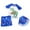 Blue, variant on Swim Shirts for Boys 3 Piece Toddlers Baby Boys Dinosaur Print Sun Protection Swimsuit with Hat Quick Dry Swimwear Kids Swimsuits Blue 6 Months-12 Months