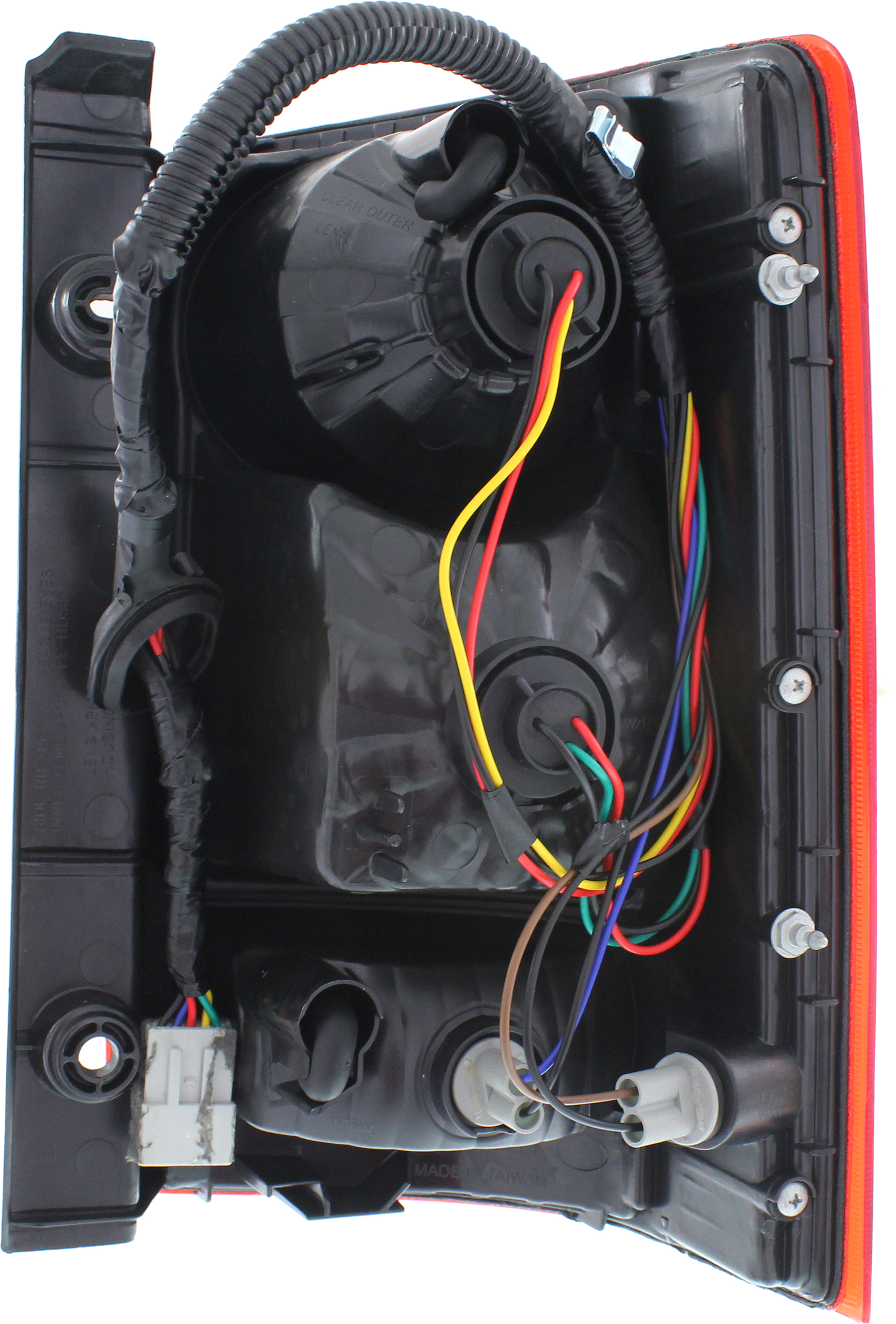 Tail Light Compatible With 2009-2015 Honda Pilot Left Driver With bulb(s)