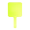 thumbnail image 5 of Unique Bargains 1pc Portable Square Handheld Mirror for Personal Grooming Yellow Large, 5 of 5