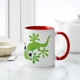 thumbnail image 4 of CafePress - Cartoon Gecko Mug - 11 oz Ceramic Mug - Novelty Coffee Tea Cup, 4 of 4