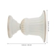 thumbnail image 2 of BEADCEST Florero Vintage De Metal Con Pedestal Para Centro De Y Jardín Interior, 2 of 8