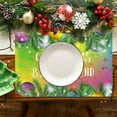 thumbnail image 6 of Dmlowu Christmas Placemats - Non-Slip Christmas Place Mats for Dining Table, Stain Proof Table Mats for Party Holiday Decor, 12x18" Christmas Decorations Winter Placemats, 6 of 6