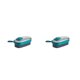 thumbnail image 4 of Matsuzay Cepillo de limpieza Zapatos de plástico livianos Dispensador de jabón líquido portátil Cepillos de lavandería hidráulicos para Verde negruzco 2piezas, 4 of 6