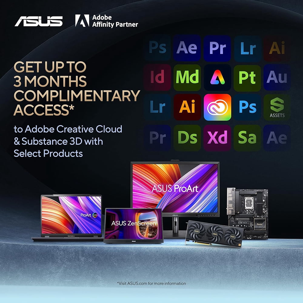 ASUS VG32VQ1B 32" 2560x1440 LCD Anti-Glare Computer Monitor with DisplayPort cable & Power adapter, Black