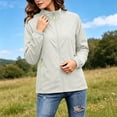 thumbnail image 2 of TARIENDY Waterproof Jackets for Women Mesh Liner Zip Up Jackets Active Outdoor Windbreaker with Zipper Pockets Thin Casual Coat White M, 2 of 9