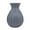 Gray, variant on Vase for Flowers, Black Hydroponic Planter with Ceramic-like Finish, Plastic Decorative Vase for Home Decor, Water Storage Design for Fresh Cut Blooms, Modern Tabletop Ornament