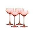 thumbnail image 1 of Godinger 27983 6 oz Pure Coupe Verre&44; Corail - Lot de 4, 1 of 1