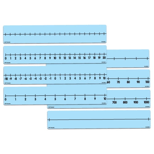 EAI Education DryErase Whole Number Lines