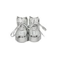 thumbnail image 4 of New Women Cape Robbin Polo-5 Metallic Leatherette High Top Creeper Sneaker, 4 of 5