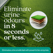 Outdoor Odor Eliminator: EcoStrong Dog and Cat Urine Enzyme Deodorizer (10 x 2oz Shots)