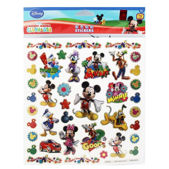 Disney's Mickey Mouse and Friends Assorted Sticker Collection (40 Stickers)