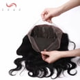 thumbnail image 4 of SEGO 360 Lace Frontal Closure Human Hair Wigs Brazilian Straight Wave Human Hair Bundles with Pre-Plucked Hairline, 4 of 6