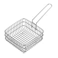 thumbnail image 1 of tamizeot Frying Basket Colander With Handle For Easy Frying And Straining Of Various Foods Colander Deep Fryer Basket With Handle, 1 of 6
