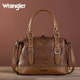 thumbnail image 6 of Wrangler Doctor Bag for Women Satchel Handbags, Awake Saddle Brown, 6 of 8