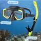 thumbnail image 3 of Equipo de buceo MABOTO con Snorkel y Tubo de Silicona Negro, 3 of 7