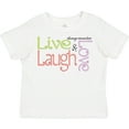 thumbnail image 3 of Inktastic Live, Laugh, Love Boys Toddler T-Shirt, 3 of 5