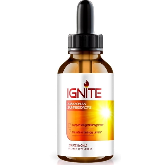 Ignite Amazonian Sunrise Drops, Morning Drip Method to Support a Healthy Body, All-Natural Supplement, Ignite the Flame Within for Lasting Energy, Reviews (30 Servings)