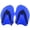 Blue, variant on Sportteer Swim Hand Paddles Swim Training Tool 1 Pair Swim Training Hand Paddles with Adjustable Straps Lightweight No Odor Swimming Hand Paddles for Children Adult