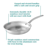 The Pioneer Woman 14-Piece Stainless Steel Cookware Set, Cooking Pots and Pans Set with Kitchen Utensils