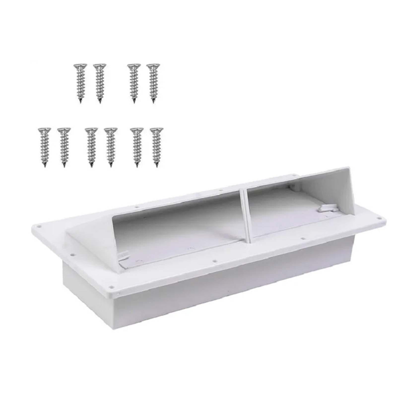 RV Range Hood Vent Cover RV Accessories for Camper Park Camping Trailer white