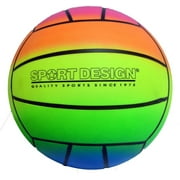 9" Neon Rainbow Playground Volleyball - CASE OF 36
